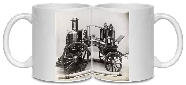 Double cylinder steam fire engine made by Thomas Coates
