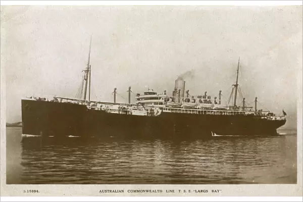 TSS Largs Bay, steamship of the Australian Commonwealth Line