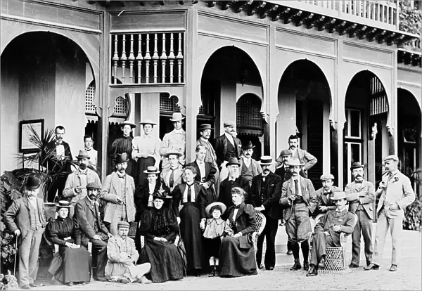 Group photo, Santa Catalina Hotel, Canary Islands