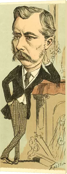 Cartoon, Sir Thomas William Boord, 1st Baronet