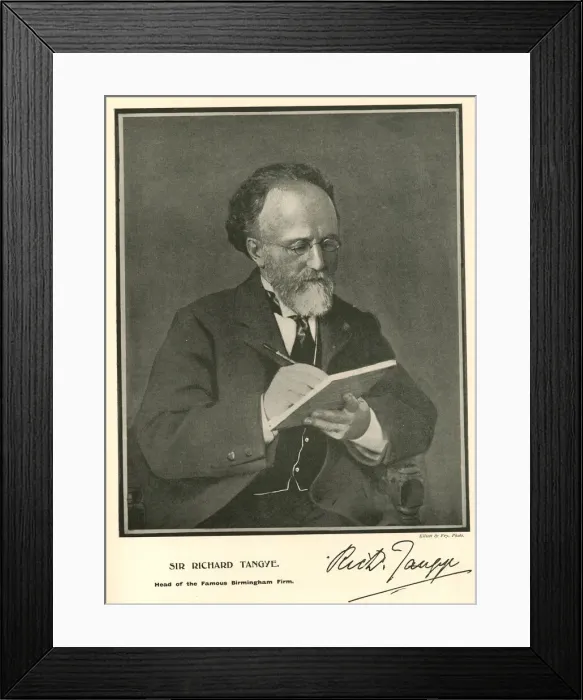 Framed Print : Sir Richard Tangye Print, Late 19th Century Framed Print : Sir Richard Tangye Print, Late 19th Century