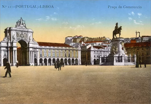 Praca do Comercio, Lisbon, Portugal