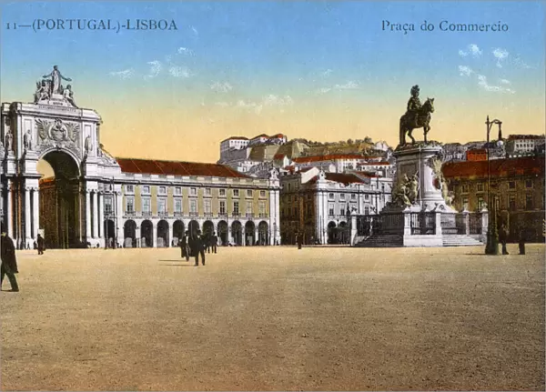 Praca do Comercio, Lisbon, Portugal