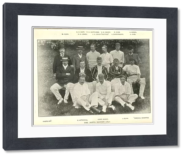 Nottinghamshire Cricket Team 1898