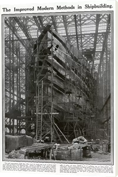 Shipbuilding - RMS Franconia 1910
