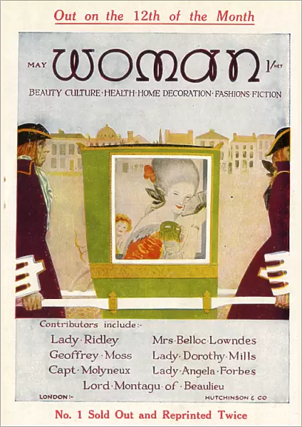 Publicity leaflet, First Edition of Woman Magazine