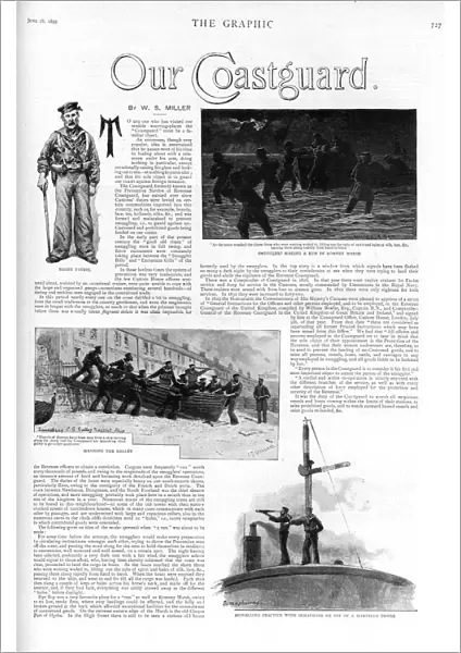 Page from The Graphic entitled Our Coastguard