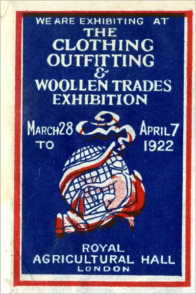Stamp, Clothing, Outfitting & Woollen Trades Exhibition