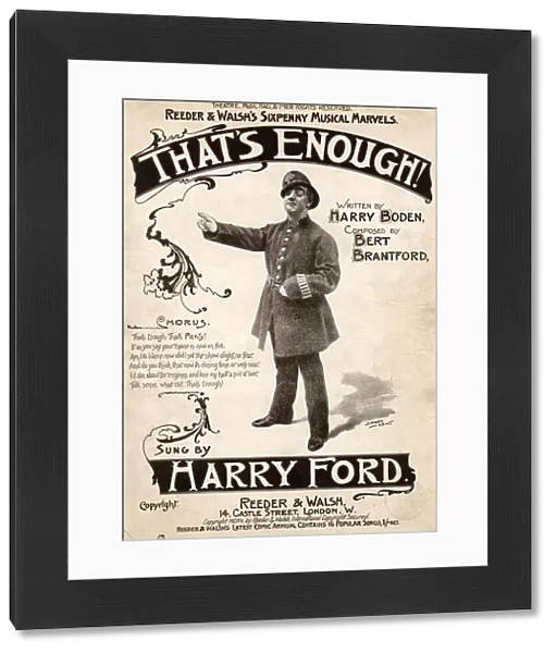 Thats Enough!, by Harry Boden and Bert Brantford