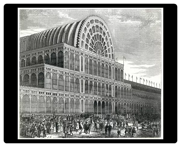 Great Exhibition - main entrance 1851