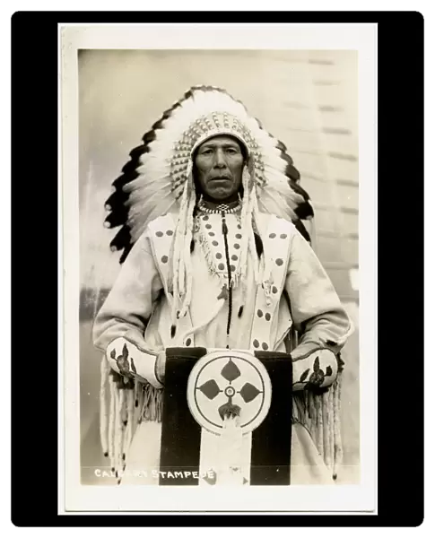 Native Indian Chief, Calgary Stampede, Canada