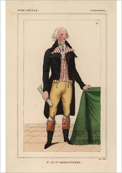 Maximilien Francois Marie Isidore de Robespierre 1758-1794
