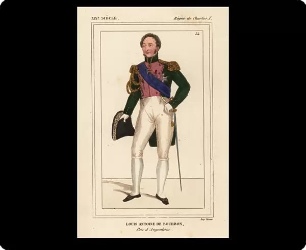 Louis Antoine de Bourbon, Duc d Angouleme 1776-1849