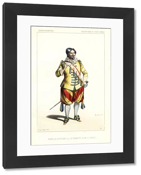 French baritone Louis Henry as Goulard in