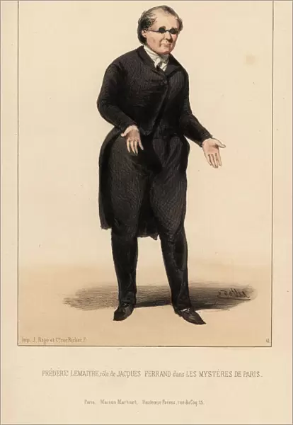 Frederic Lemaitre as Jacques Ferrand in Les