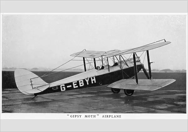 Gipsy Moth aeroplane G-EBYH