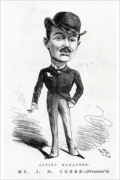 Cartoon, Mr J H Cobbe, Acting Manager