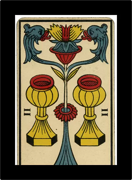 Tarot Card - Coupe (Cup) II