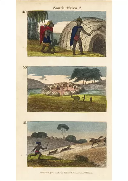 Scenes of the Khoikhoi in South Africa, 1820