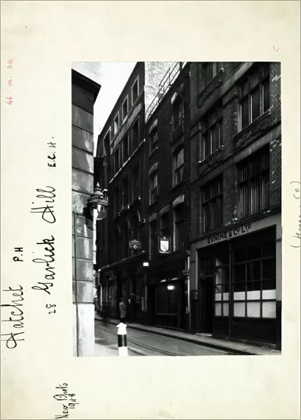 Photograph of Hatchet PH, City, London