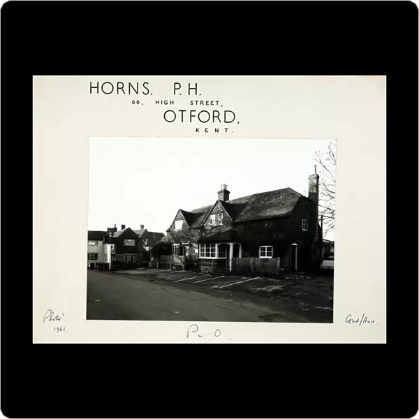 Photograph of Horns PH, Otford, Kent