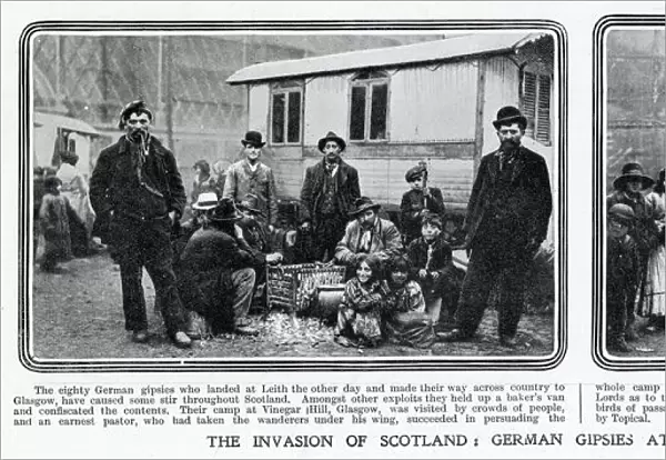 German gipsies in Scotland