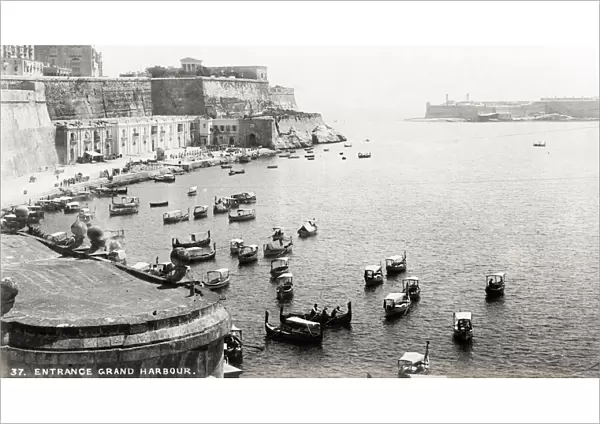 Entrance to the Grand Harbour, Valletta, Malta