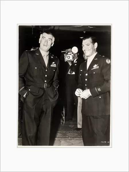 Clark Gable in military uniform - US Army Air Corps