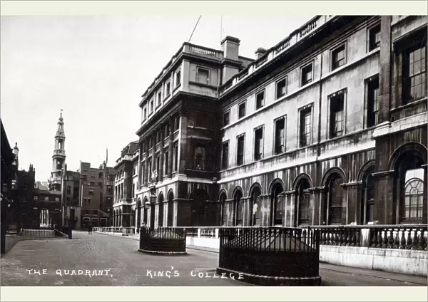 The Quadrant - Kings College, London Date: circa 1920