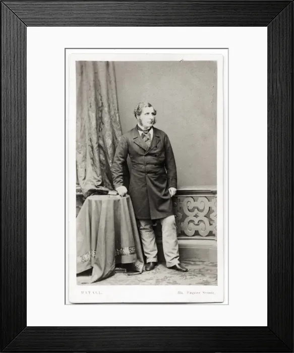 Framed Print : Evelyn Boscawen, 6th Viscount Falmouth Vintage Print