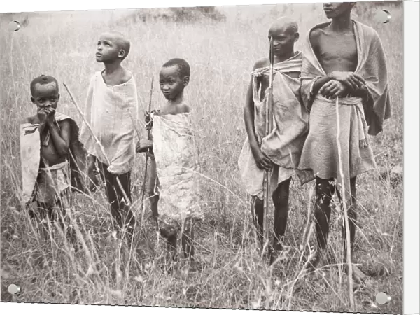 1940s East Africa - Uganda - children