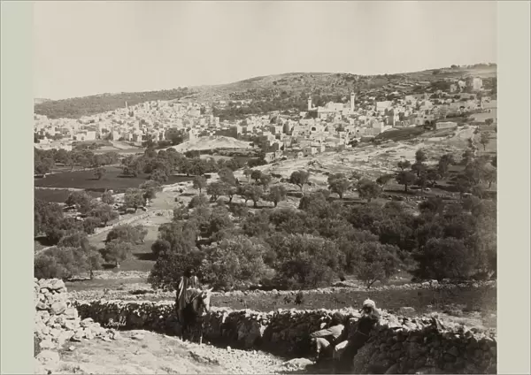 General view of Hebron, Holy Land, Palestine