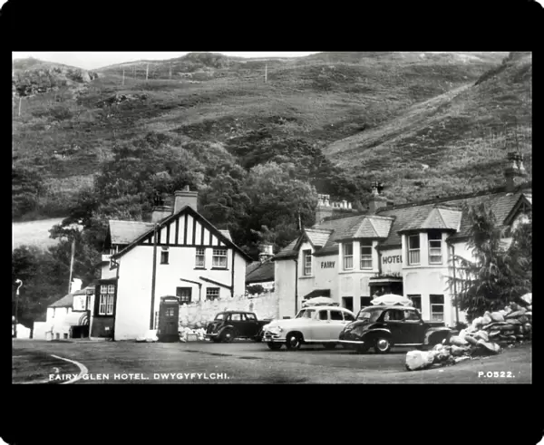 Fairy Glen Hotel, Dwygyfylchi, Wales - Conway Old Rd, Penmaenmawr. Date: circa 1959