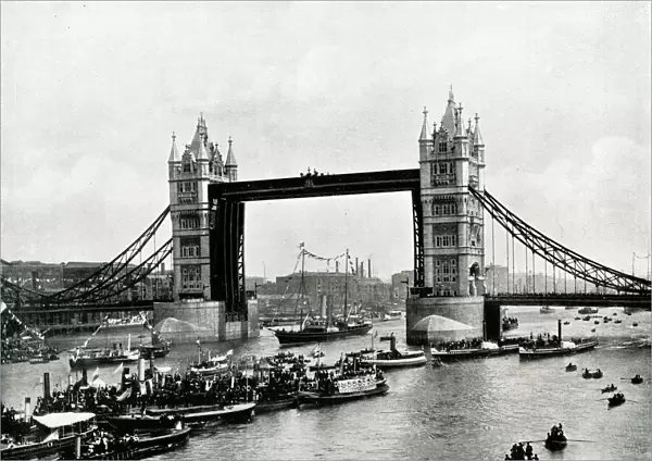 Official opening of Tower Bridge, London, 30 June 1894