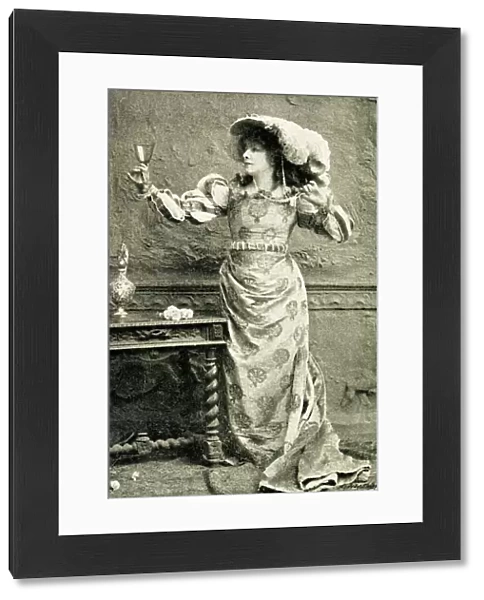 Sarah Bernhardt, French actress, in Ruy Blas