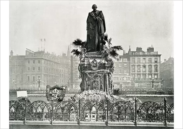 Statue of Lord Beaconsfield, Parliament Street, London
