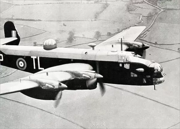 Handley Page Halifax Heavy Bomber Aircraft, WW2