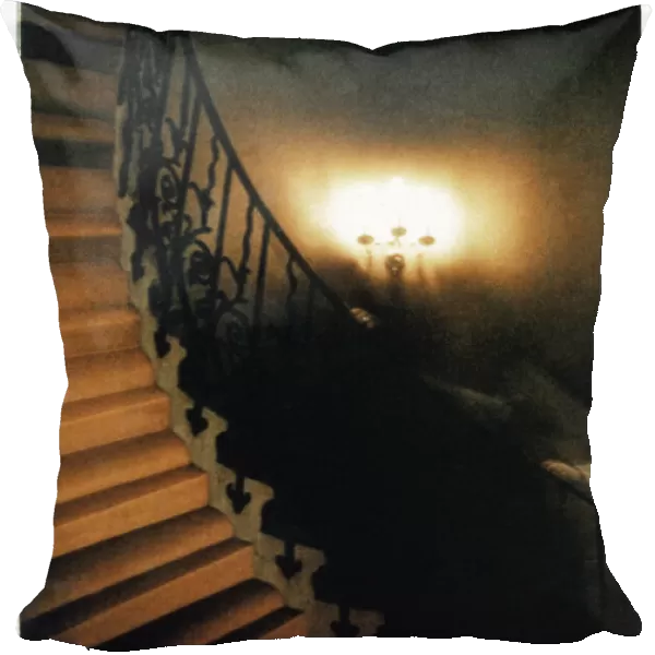 Ghost on the Tulip Staircase of the Queens House