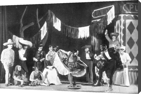 The Rancho Mexicano scene from Garrick Gaieties at the Garrick Theatre, New York (1925) Date: 1925