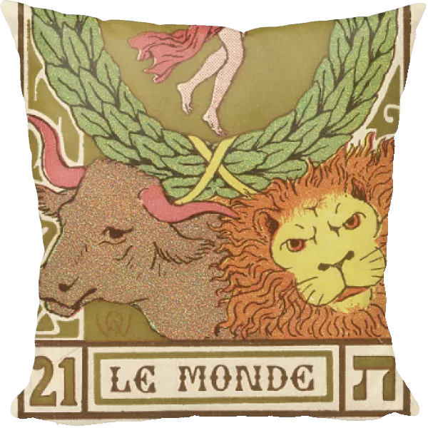 Tarot Card 21 - Le Monde (The World)