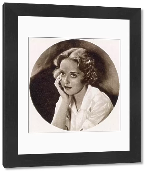 Bette Davis (1908 - 1989), American actress in Dangerous, for which she was awarded an A. M. P. S. for the best screen performance given by a woman in 1935. Date: 1936