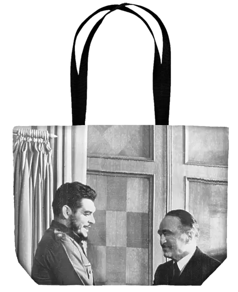 Anastas Ivanovich Mikoyan with Ernesto Che Guevara