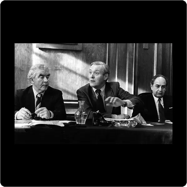 Tony Benn, Joe Gormley and Sir Derek Ezra