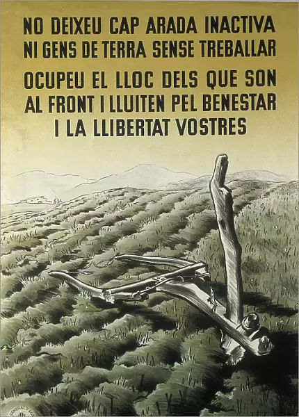 Spanish Civil War (1936-1939). No deixeu cap