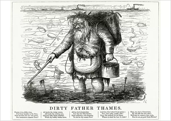 Dirty Father Thames 1848