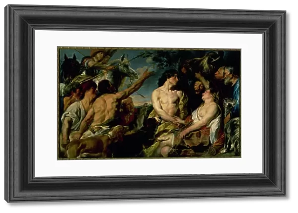 Meleager and Atalanta by Jacob Jordaens