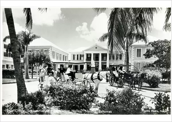 Nassau, Bahamas, Post Office, Secretariat, Legislative Halls