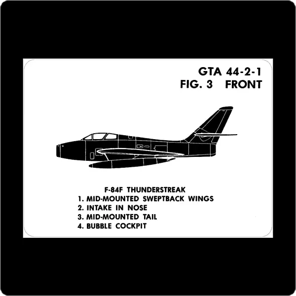 3 F-84F Thunderstreak