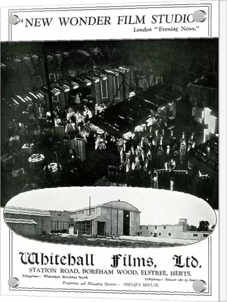 Whitehall Films Ltd, film studio, Boreham Wood, Elstree
