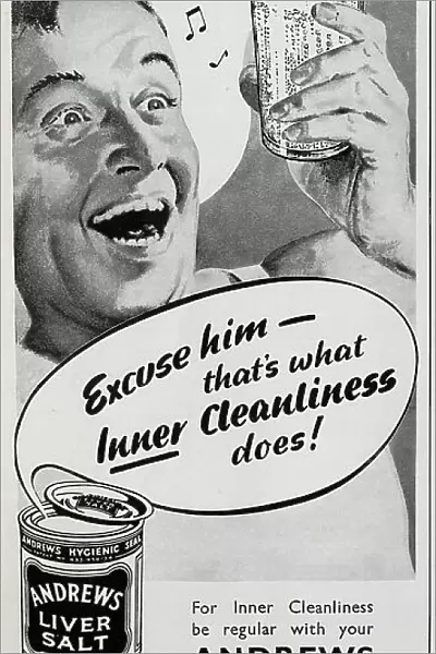 Advert for Andrews Liver Salt